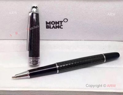 2018 Copy Montblanc Meisterstuck Black Rollerball pen for Perfect Gift AAA+